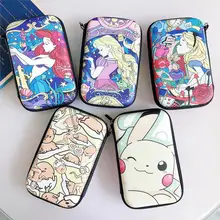 10 см* 16,2 см сумка на молнии Русалка Алиса Рапунцель Принцесса Мелодия яйцо Сейлор Мун шаблон для наушников банк питания большой ящик для хранения