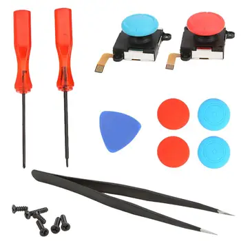 

16Pcs Joystick Thumb Stick Sensor Replace Fix Repair Tool Kit for Switch Joy-Con