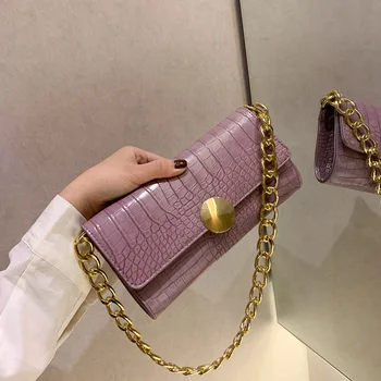 

Niche women's 2020 popular new Korean version of the net red texture portable chain bag shoulder armpit bag bags for women