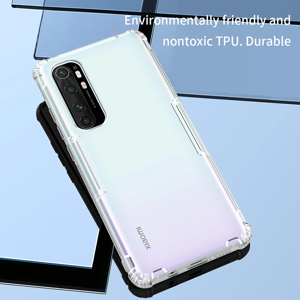 Nillkin Xiaomi Mi Note 10 Lite Nature Series TPU Clear Transparent case 5 Nillkin Xiaomi Mi Note 10 Lite Nature Series TPU Clear Transparent case 5
