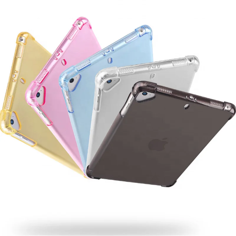 Ультратонкий Прозрачный мягкий ударопрочный чехол из ТПУ для IPad 9 8 7 Air 1 2 3 4 10 I Pad Pro