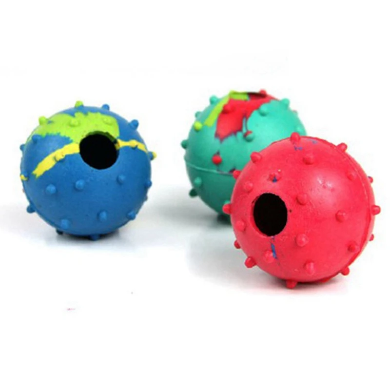 

Solid Rubber Rolling Ball For Dog Elastic Outdoor Bounce Exercise Supplies Pet Interactive Chew Toy Dog Toy