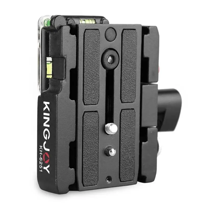 KH-6251 Универсальный Алюминий quick release plate DSLR Камера QR пластина адаптер Камера Монтажная пластина Камера quick release Plate