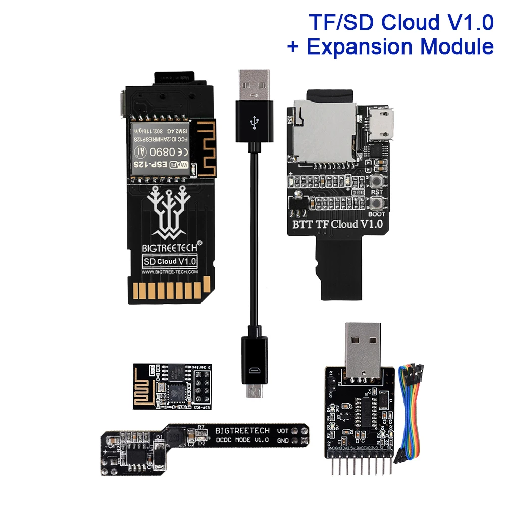BIGTREETECH Direct BTT SD Cloud V1.0 Wireless SD Cloud Transmission WiFi Module for TFT35 E3 V3.0 TFT35 V3.0 Cleality Ender 3 3D Printer Parts