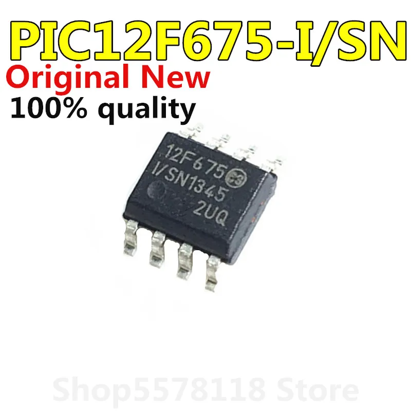 10 шт./лот PIC12F675-I/SN SOP-8 PIC12F675 12F675-I/SN 12F675 100% Новый оригинальный | Электронные