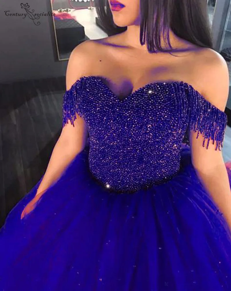 Бисером бордовые платья Quinceanera с открытыми плечами Пышное Бальное Платье сладкий 16 платье День рождения вечернее платье Vestidos De Quinceanera