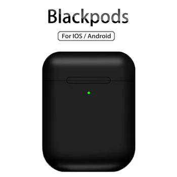 

TWS Wireless Bluetooth Earphone Blackpods Earphone Original 1:1 Wireless Charge pk i9000