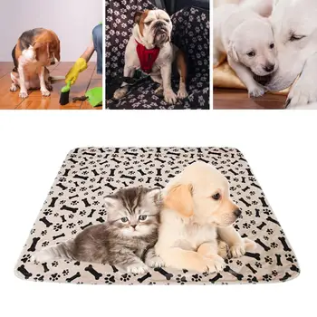 

Washable Pee Pads Diaper Pad Reusable Absorbent Waterproof Puppy Dog Cat Mattress Protector Carpet Urine Pets Training Mat