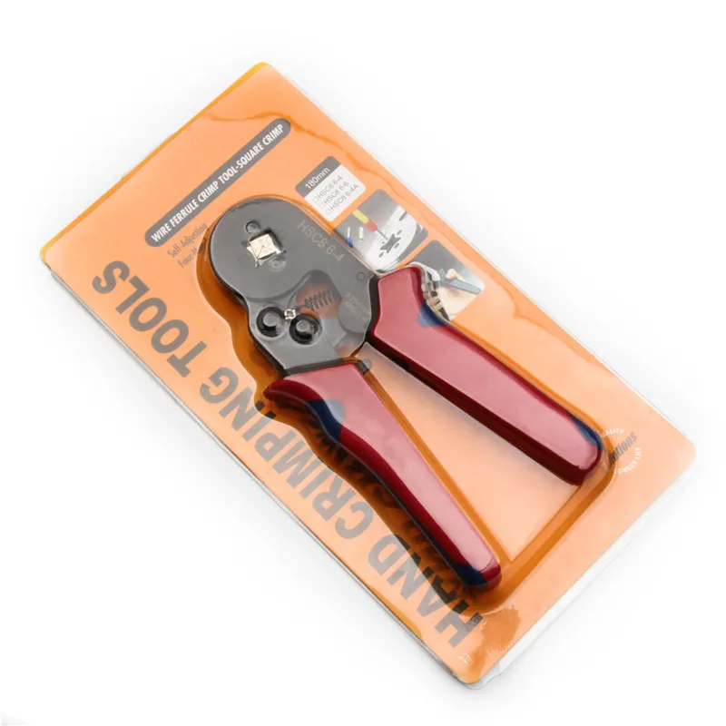 

1PC HSC8 6-4 0.25-6mm2 AWG 23-10 Self-Adjustable Crimping Plier Insulated Terminals Tool for Cable Wire End Sleeves Ferrules