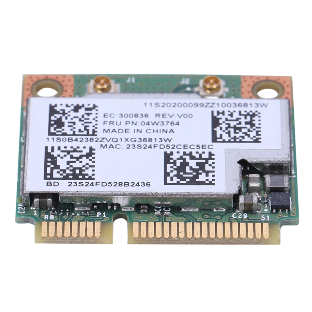 Electronic component 1*WLAN card 3*2.7Cm IBM Lenovo BCM943228HMB 04W3764 | Компьютеры и офис