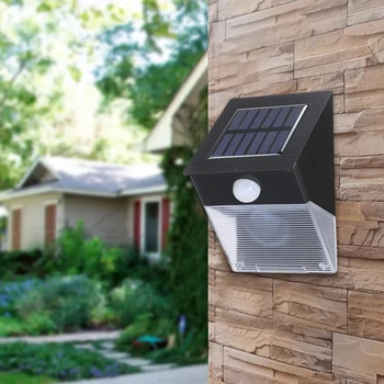 

12 LEDs Outdoor solar light LED Wall Light Motion Sensor Wall Lamp Solar Powered lamp for Yard Garden Courtyard Security Light