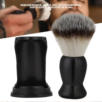

Men's Beard Brush Set Foam Shaving Nylon Beard Brush Professional Salon Tools Perfect For Wet Shave Cream Beard Brush G0602