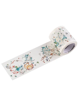 

bag tape antique Jiangnan special oil long New goldfish lotus decoration adhesive washi