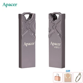 

Apacer Waterproof USB3.1 USB2.0 USBFlash Drive 16GB 32GB 64GB Pendrive Game memory stick high speed free OTG