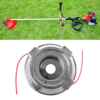 

Fixed Line Aluminum Alloy Trimmer Head Brush Mower Parts Home Garden Tool Supplies