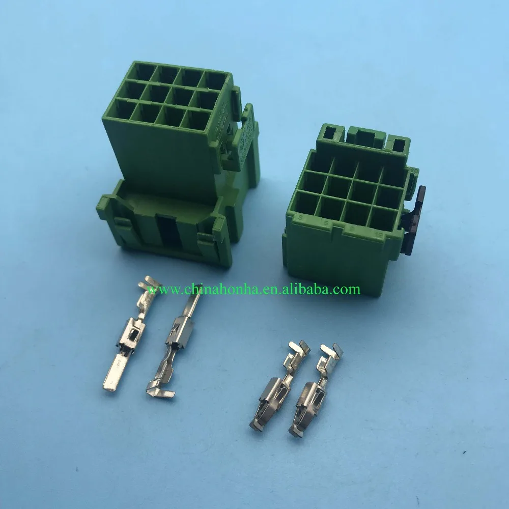 5 шт. AMP tyco TE 12 pin way male 1-967627-1 female 1-967622-1 Электрический Авто Разъем Жгут проводов корпус штекер