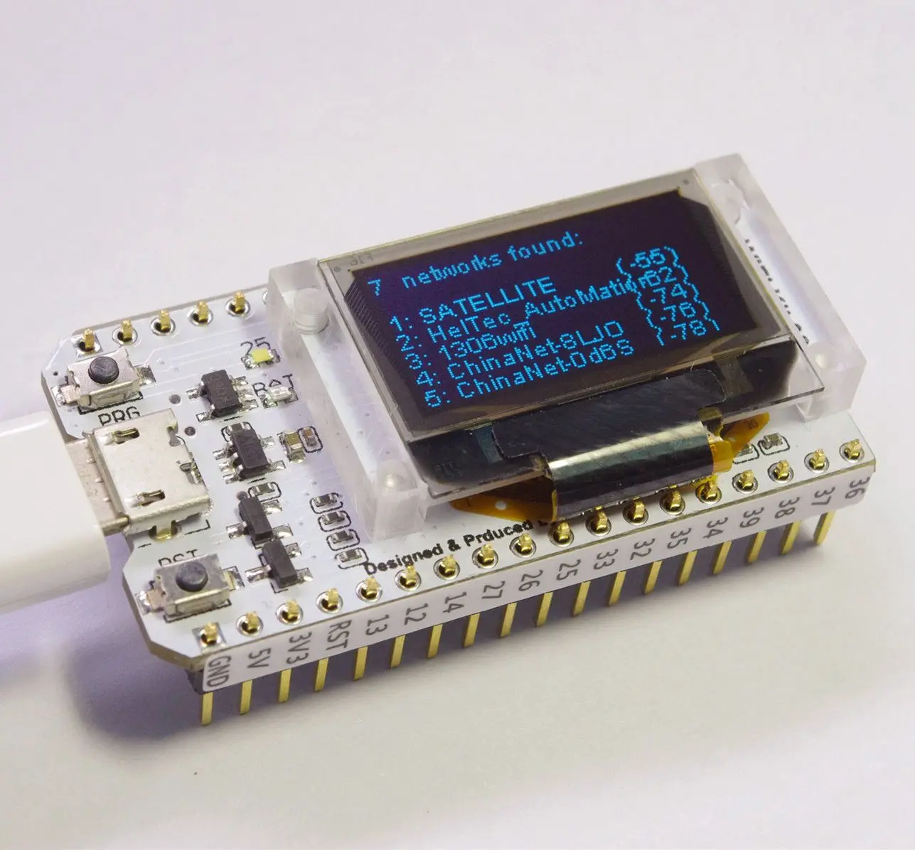 ESP32 Wifi Bluetooth макетная плата OLED 0,96 дюймов дисплей IOT Kit модуль