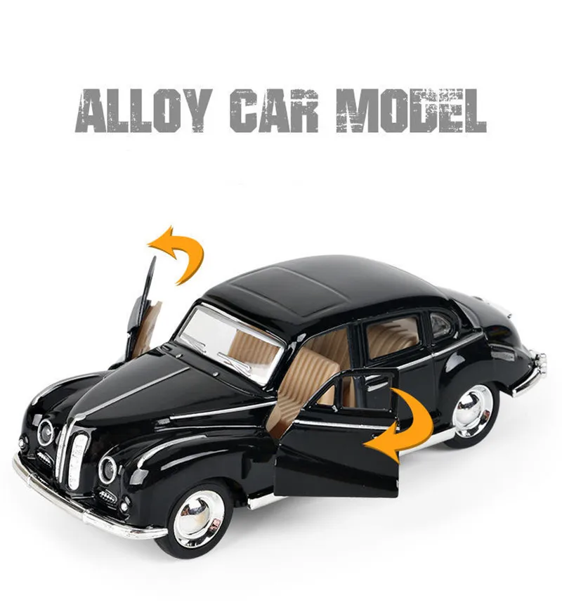 1:32 modello di simulazione di auto d'epoca tirare indietro in lega modello convertibile retrò ragazzo giocattolo per bambini regalo di compleanno collezione di modelli di auto 11 1:32 modello di simulazione di auto d'epoca tirare indietro in lega modello convertibile retrò ragazzo giocattolo per bambini regalo di compleanno collezione di modelli di auto - H4b95f530118e43d38e62f970dae5c710C