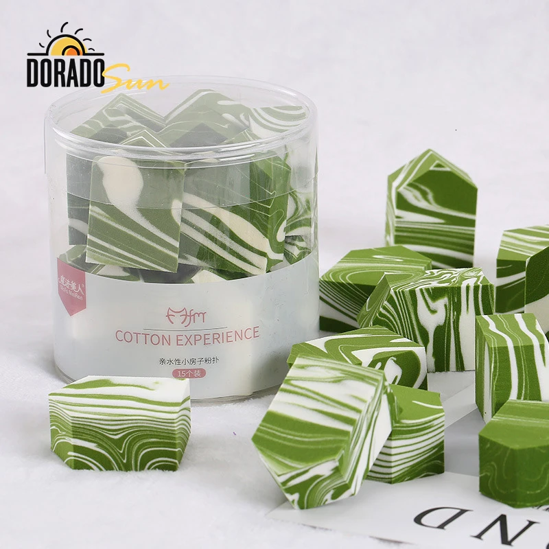 DPRADOSUN пудра макияж губки Пентагон косметическая Очищающая красота двойного