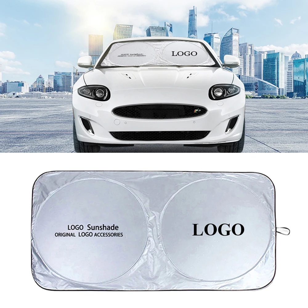 150cm 70cm x 70cm sombrilla de parabrisas de coche ventana parasol del Reflector de protección UV AMG para Mercedes Benz BMW Ford Toyota Jaguar Mazda