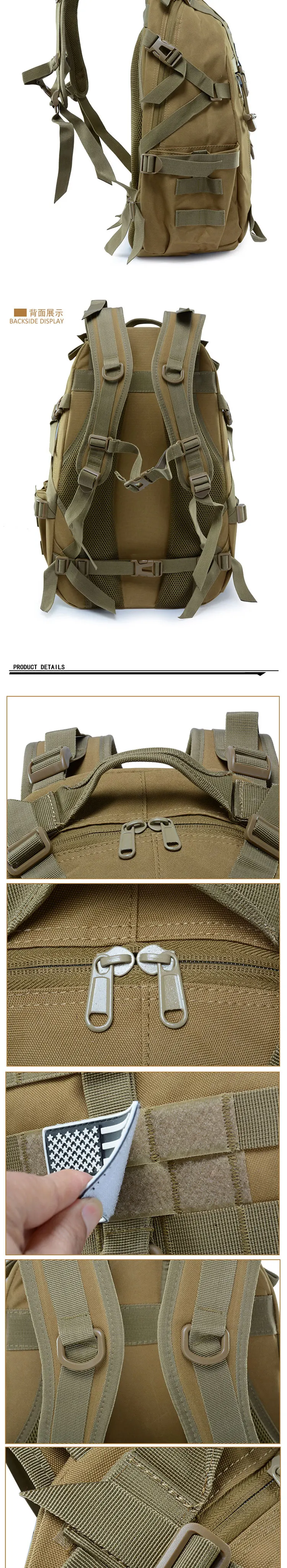 TIANHOO High Quality Hiking outdoor backpack professional hiking camouflage bag travel backpacks