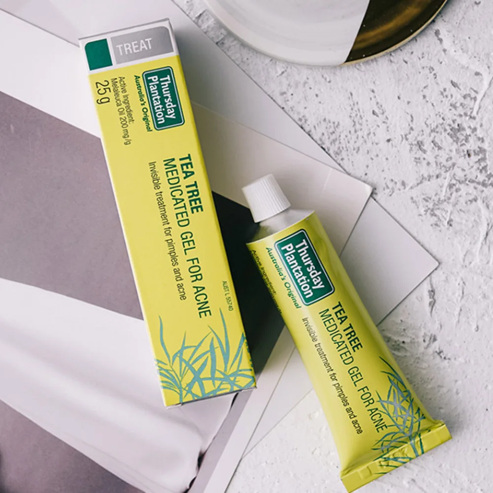 20 г лица акне Уход Чай дерево медицинский гель от угрей который убивает бактерии