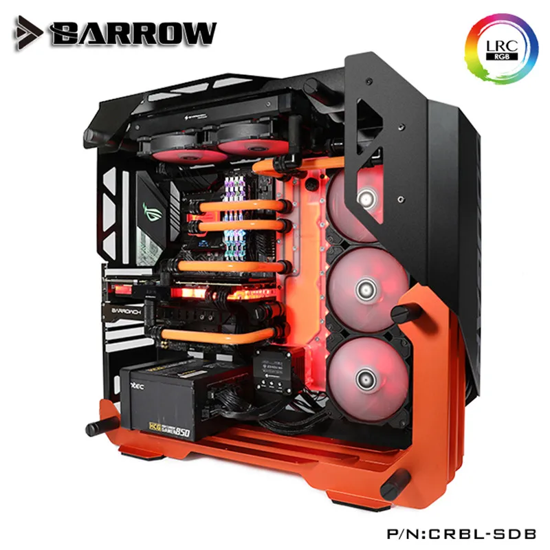 Водная плата Barrow LRC2.0 5 В корпус для блейзера куара с процессором Intel GPU резервуары