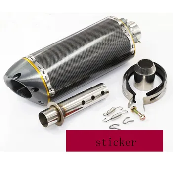 

Two brothers exhaust universal motorcycle two brothers exhaust muffler pipe with DB killer for z800 z900 er6n cbr gsxr 600 750 r