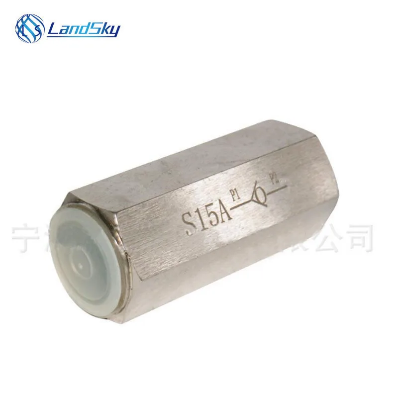 

One Way Check Valve Flow Control Adjustable Spring Loaded S15A