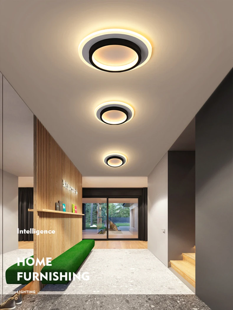 简约现代过道灯通道走廊灯门厅入户灯天花灯创意阳台灯衣帽间灯具-淘宝网_01