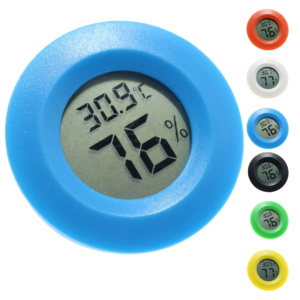 

Mini LCD Digital Thermometer Hygrometer Fridge Freezer Tester Temperature Humidity Meter Detector Thermograph Auto Car