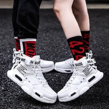 Лидер продаж; мужские кроссовки унисекс; коллекция года; повседневная обувь с высоким берцем; удобная дышащая обувь для влюбленных; кроссовки; Chaussure homme