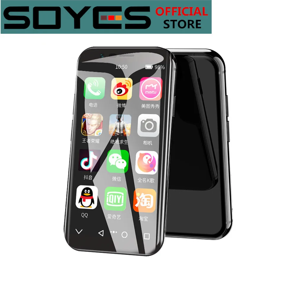 Мини смартфон на Android Soyes XS распознавание лица Google Play LTE 4G Wi Fi карманная карта