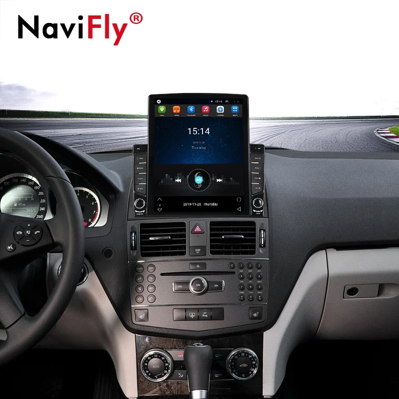 4G IPS DSP 9 7 &quotAndroid 0 для Mercedes Benz C Class 3 W204 S204 2006 - 2011 Автомобильный Радио Мультимедиа