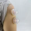 2pcs Silicone Cupping Vacuum Pump Cups Anti Cellulite Clearing Damp Body Massage Therapy Slimming Helper Suction Cup Health Care 1