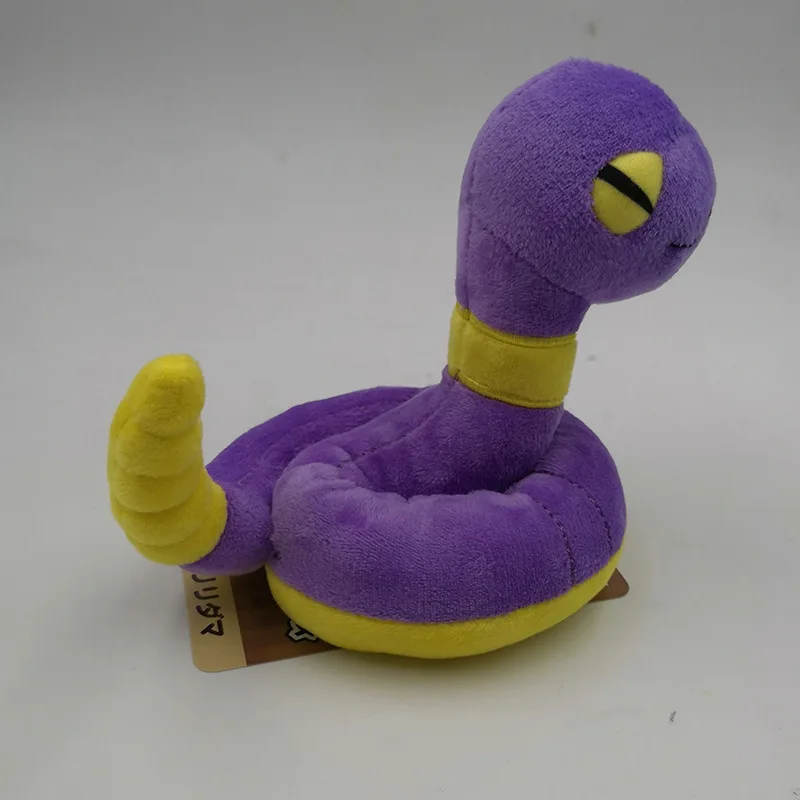 13 см Плюшевые Aabo Ekans милые горячие новые фиолетовые хорошее качество Рождественский подарок ребенок реалистичные мультфильм фильм игра