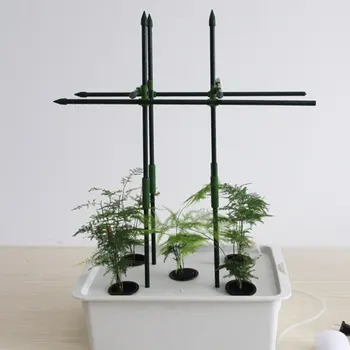 

220V Hydroponic System Kit 5 Holes Nursery Pot Planting Seedling Grow Kit Garden Pot Planter Home DIY Soilless Cultivation Set