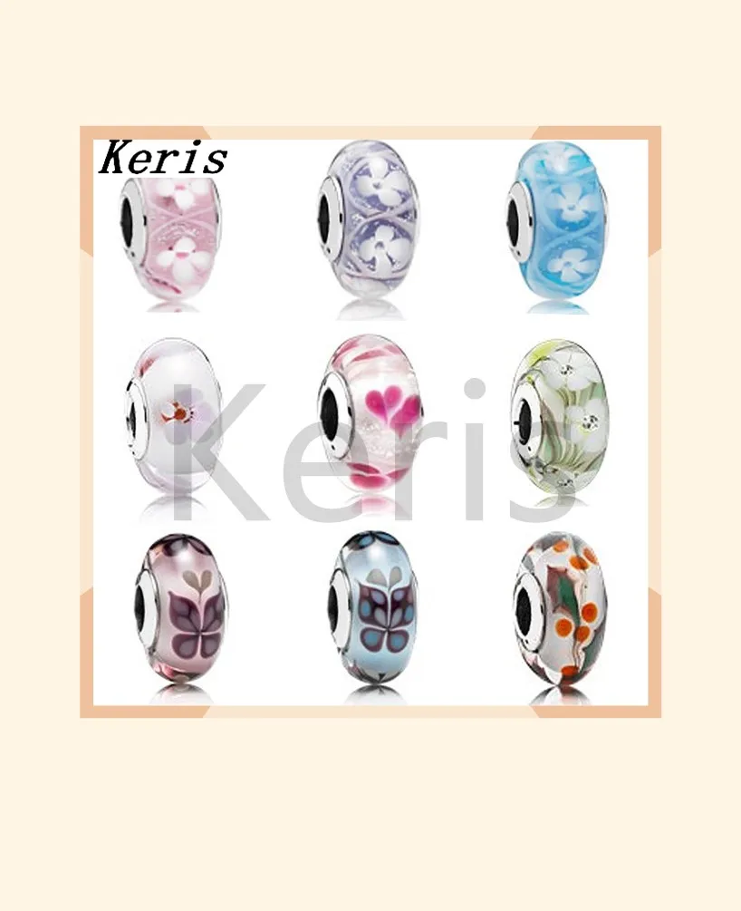 

High Quality 1:1 100%925 Pure Silver Multi-Style DIY Butterfly Decorative Beads Bracelet String Decorative Collection Free Packa