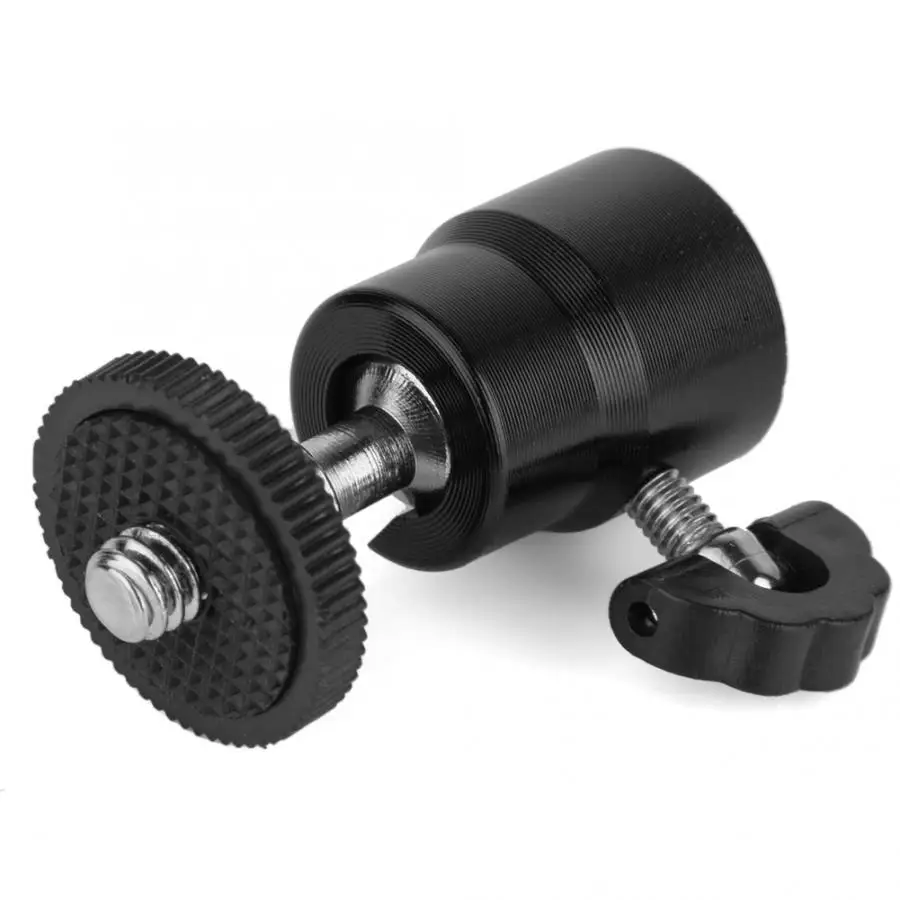 360 Degree Rotation Mini Ball Head Ballhead 1/4" Stand for DSLR Camera Camcorder Ball Head