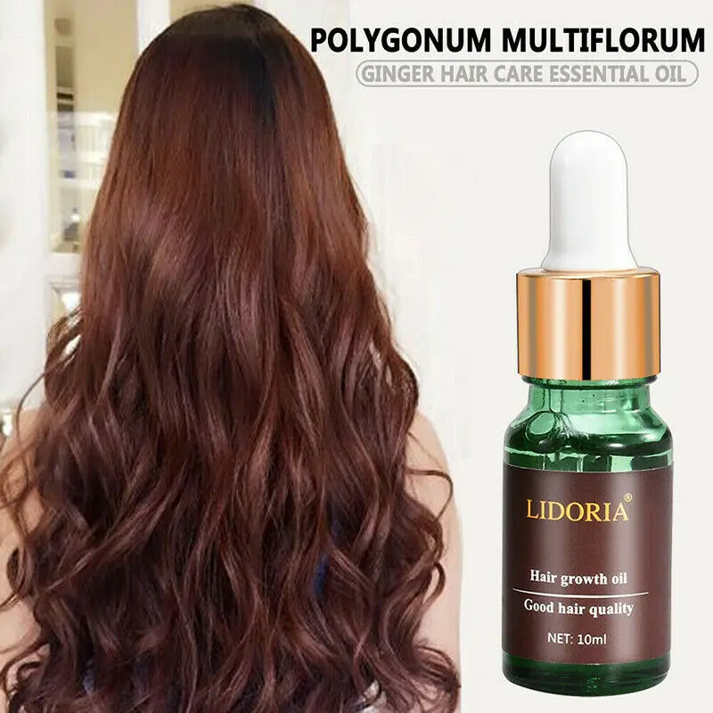 10ml Hair Growth Essential Ginger Oil Hair follicle nutrition essential oil Hair Loss Baldness Treatment For Men Women