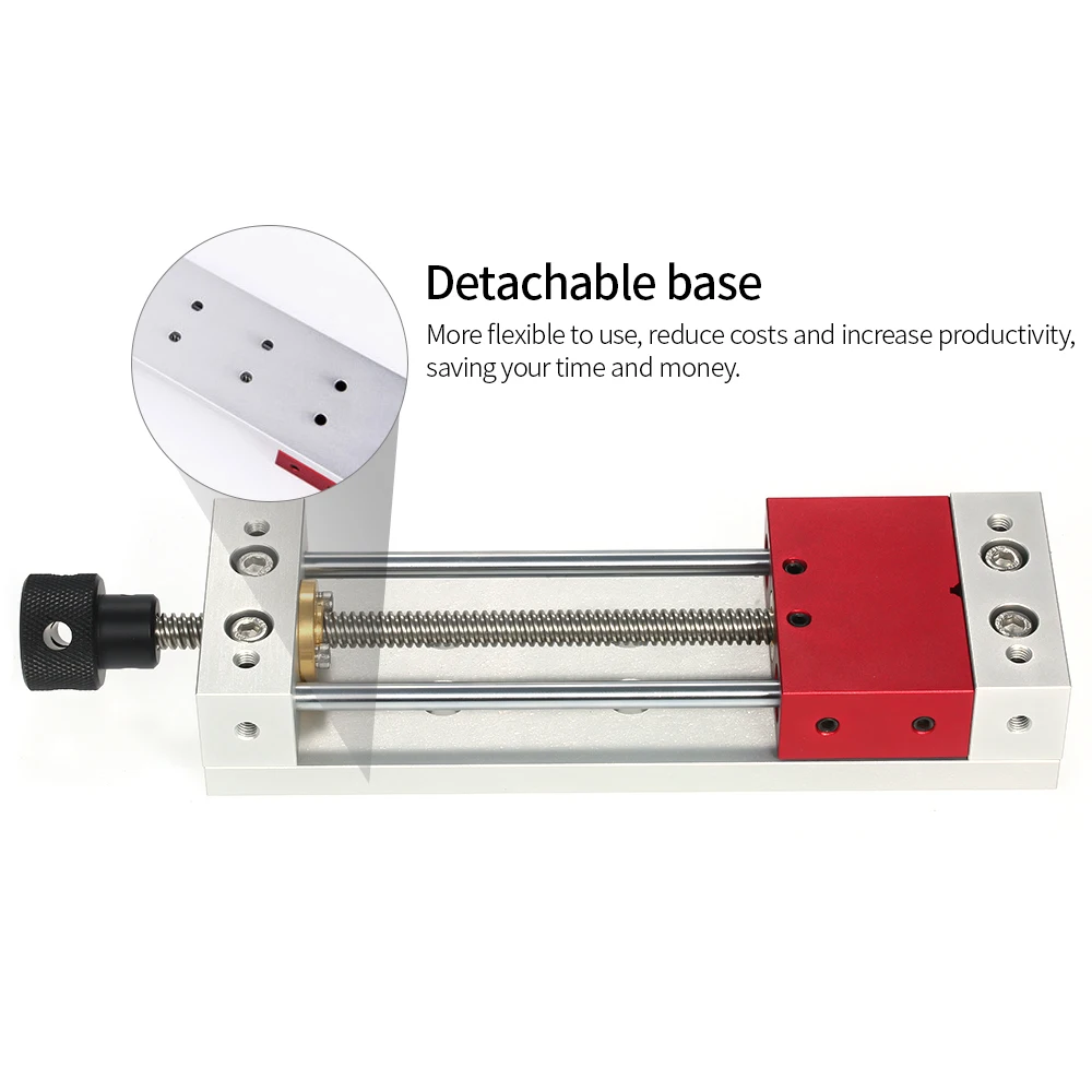 CNC 1419 Высокоточный мини модельный фитинг тиски для резьбы по дереву и алюминия