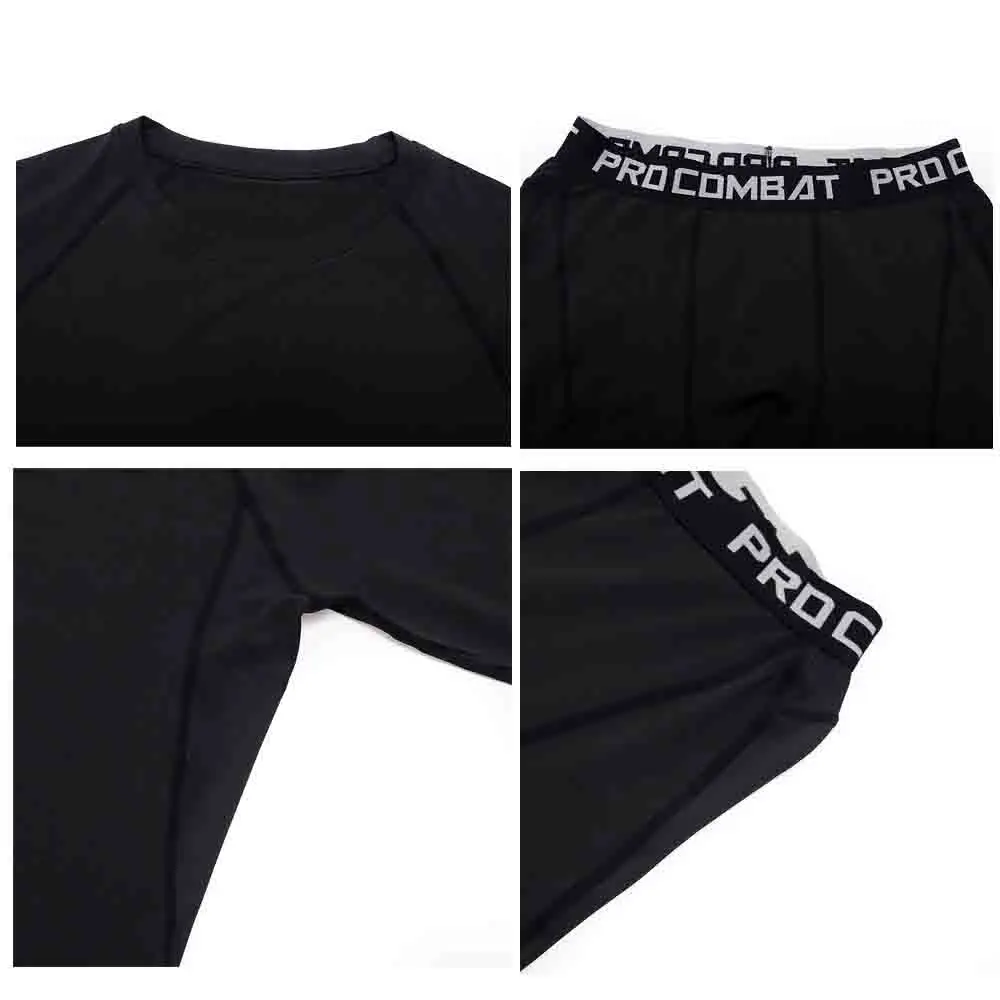 Brand Thermal underwear Men's Compression Winter Long johns winter thermal underwear Tights warm base layer jogging suit men