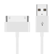 1m usb sincronização de dados cabo de carregamento para apple iphone 4 4S 3gs 3g ipad 1 2 3 ipod nano toque 30 pinos carregador cabo de substituição
