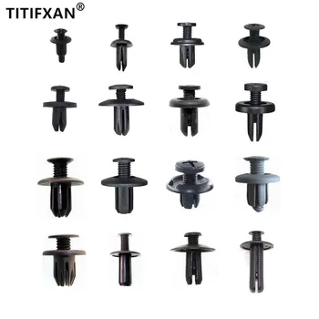

Auto bumper fender wheel arch trim screw plastic fasteners clip set for ford mondeo mk4 all car repair parts rivet kit