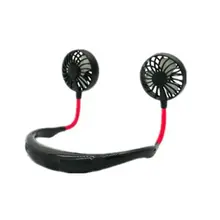 Wearable Lazy Sports Halter Fan Mini Hanging Neck Fan USB Rechargeable Cover Halter Sports Fan Air Cooler Outdoor