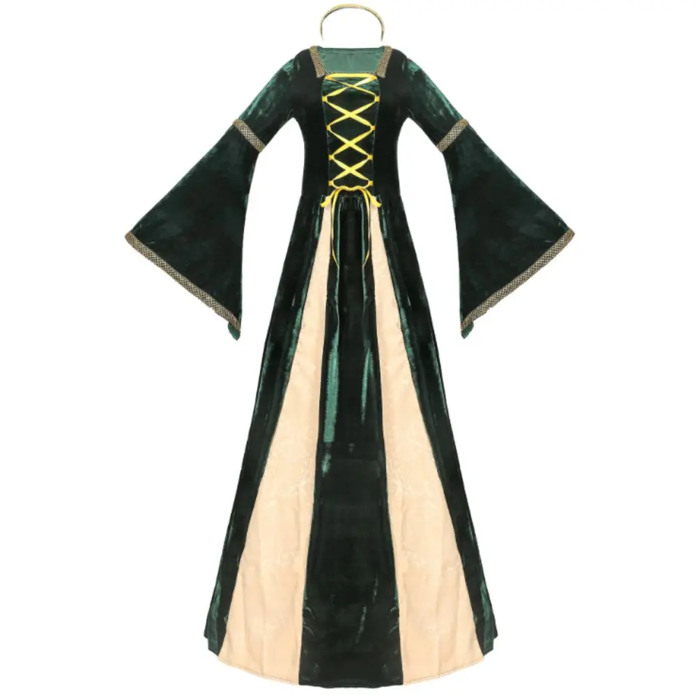 Greek Palace costume of queen Retro European style stage dress |