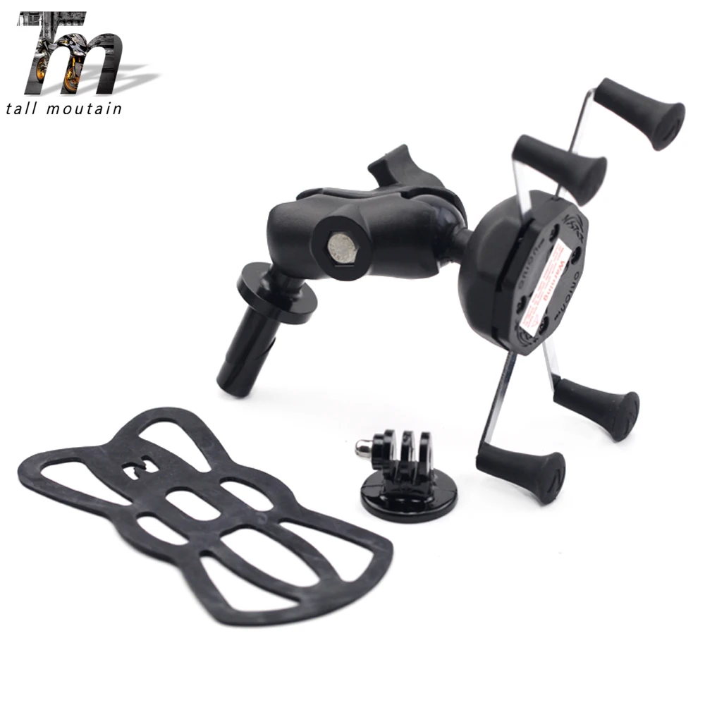 

X-Grip Phone Holder For KAWASAKI NINJA 650/1000 Z1000SX ER-6F Concours 14 ZX-6R Motorcycle GPS Navigation Bracket USB Charger