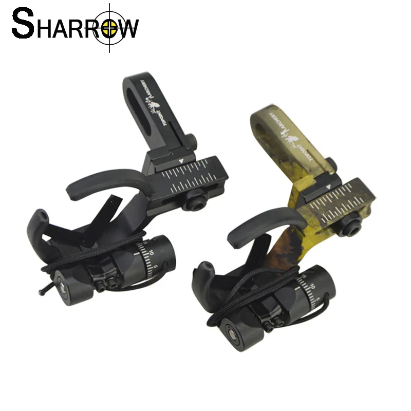 Archery Arrow Rest Compound Bow Aluminum Adjustable Hunting Right Left