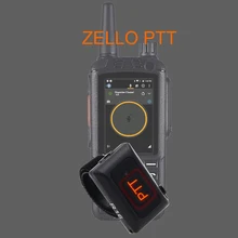 2020 беспроводная Bluetooth система громкой связи PTT Walkie Talkie кнопка для Android с низким энергопотреблением для Zello Work