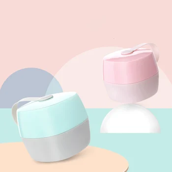 

Portable Newborn Cute Baby Pacifier Holder Portable Baby Infant Kids Pacifier Nipple Cradle Case Holder Travel Storage Box